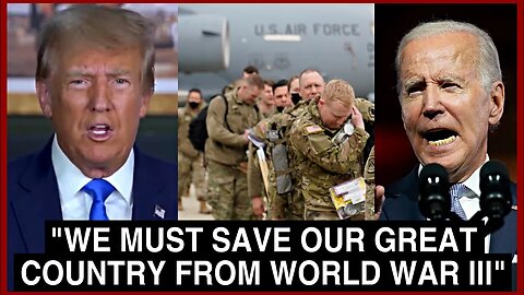 BREAKING NEWS: Trump Warns 'World War 3 Is here And we must Prepare Now!