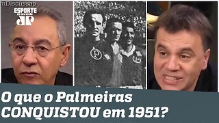Há 68 anos, o Palmeiras ganhava o... Mundial? Flavio ZOA, e Mauro Beting DÁ AULA!
