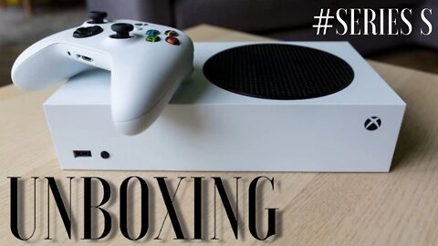 Xbox Series S UNBOXING, the SMALLEST CONSOLE of the new generation