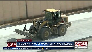 Tracking status of major Tulsa road projects