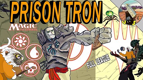 Prison Tron｜Magic The Gathering Online Modern League ｜Lock em Down!!!!