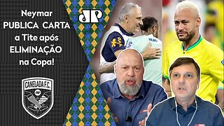 "Pra mim, ISSO é..." CARTA de Neymar a Tite após ELIMINAÇÃO do Brasil na Copa GERA DEBATE!