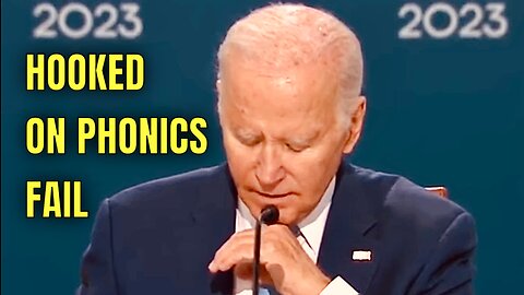 JOE was a DISASTER TODAY trying to simply READ from his Notes 🤦‍♂️