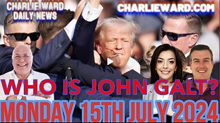 CHARLIE WARD DAILY NEWS BRIEF-TRUMP ASSASSINATION ATTEMPT. TY JGANON, SGANON