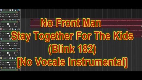 No Front Man - Stay Together For The Kids (Blink 182)