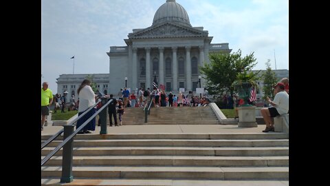 Freedom Rally Madison, WI August 4, 2021