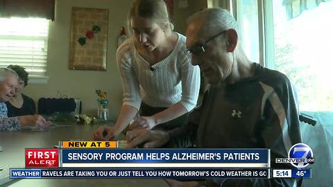 Colorado nonprofit works to engage Alzheimer's patients with sensory activities