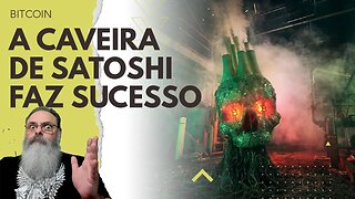 CAVEIRA de SATOSHI, criada como uma CRÍTICA ao POW do BITCOIN acaba sendo ADOTADA pela COMUNIDADE