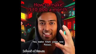 How to make $10,000 a month #hamza #money