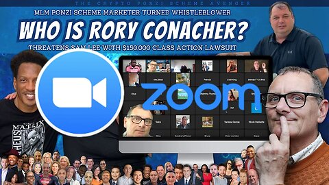 🔴 LIVE ZOOM: Rory Conacher: MLM Marketers Turned Whistleblower(s) The POT calling the KETTLE black!