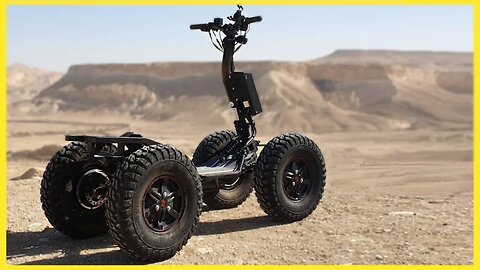 Heavy Duty Off Road Electric Scooters EZRAIDER HD 4 & LW 4