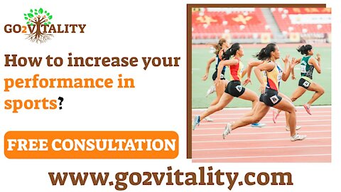 How to increase your performance in sports l Sports results l Go2Vitality.com