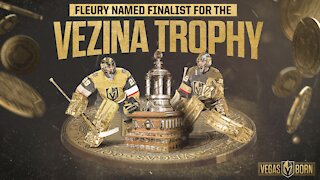 VGK goaltender Marc-Andre Fleury finalist for Vezina Trophy