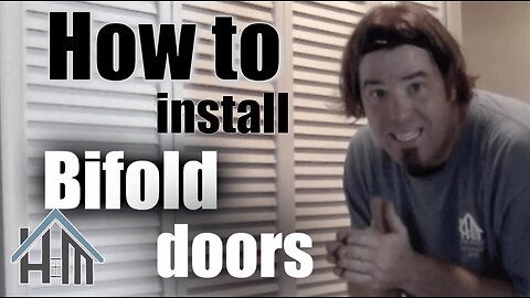 How to install replace a bifold closet door. Easy! Home Mender