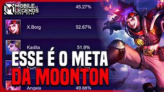 SAIU A LISTA DO META DO GLÓRIA SEGUNDO A MOONTON | AGOSTO 2023 | MLBB