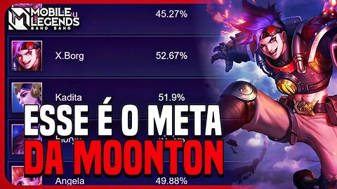 SAIU A LISTA DO META DO GLÓRIA SEGUNDO A MOONTON | AGOSTO 2023 | MLBB