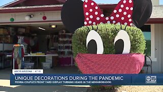 Peoria couple's front yard display turning heads in the neighborhood during the pandemic