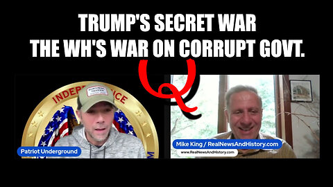 Trump's Secret War - The White Hat's War On Corrupt Govt - August 1..