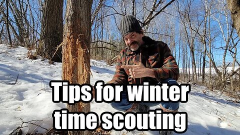 Tips for scouting in the winter with Dan Infalt