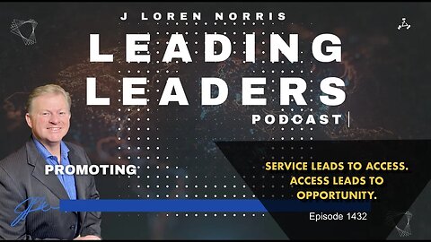 SERVICE LEADS TO ACCESS. ACCESS LEADS TO OPPORTUNITY.