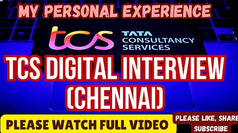 How to prepare for TCS DIGITAL INTERVIEW ? |Chennai| My own experience #revature #job #career #tcs