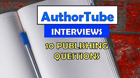 AuthorTube Interviews / Publishing Questions / Video 2 with Joey Paul and Stephanie Whitson