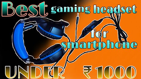 Best gaming headphones under ₹1000