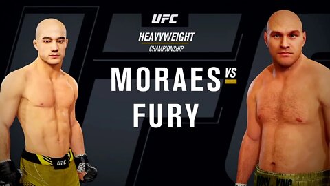 EA Sports UFC 4 Gameplay Tyson Fury vs Marlon Moraes
