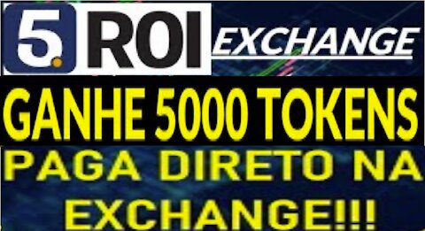 [ Airdrop ROI Token ] Como ganhar 5000 token ROI direto na Exchange | Requerido KYC | Home Office