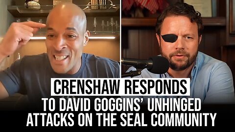 Crenshaw Responds to David Goggins' Unhinged Attacks on the SEAL Community