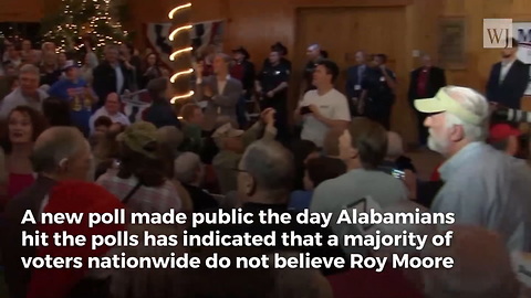 Brand New Poll Rocks Roy Moore Election Right as Voters Head to the Polls