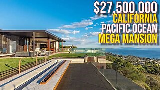 Inside $27,500,000 California Pacific Ocean Mega Mansion