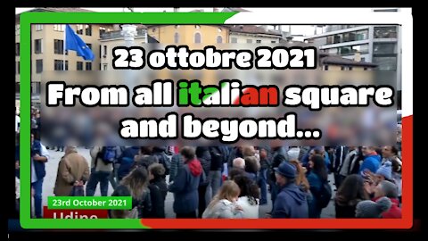 23 Ottobre 2021 – L’Italia per la difesa della libertà, contro la tirannia
