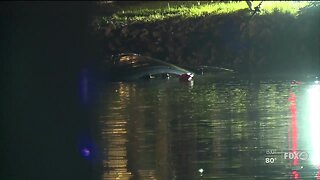 A woman and child die after their car plunges into canal Bonita Springs