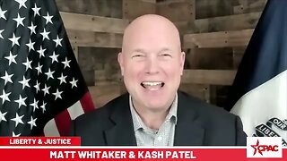 Kash Patel joins Liberty & Justice with host Matt Whitaker Season 2, Episode 23