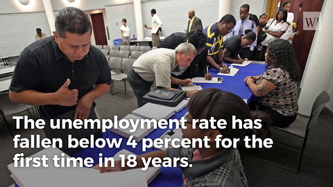 Breaking: Unemployment Rate Falls To Lowest Since 2000