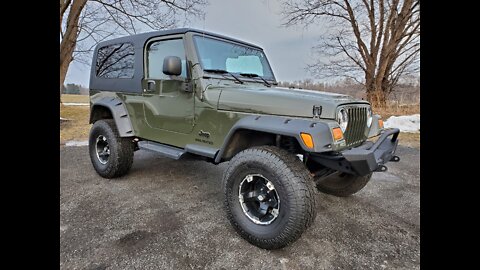 GI Joe Jeep Wrangler Unlimited LJ