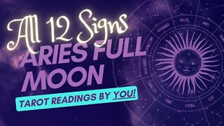 FULL MOON IN ARIES TAROT - Live PANEL Readings (Come on Readers!)