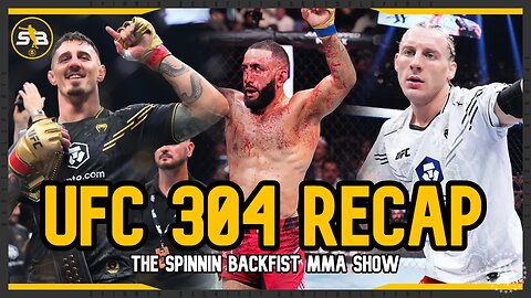 UFC 304 LIVE RECAP SHOW: TOM ASPINALL IS A BAD MAN + BELAL & PADDY SHUTS UP THE HATERS!