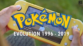 EVOLUTION OF POKEMON GAMES 1996 - 2019