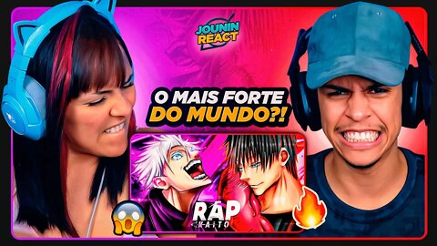 Infinito | Fushiguro Toji vs Satoru Gojo | Kaito ft. Daarui & Henrique Mendonça | [React em Casal] 🔥