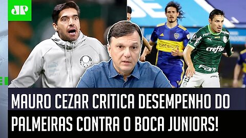 "Isso é MUITO PREOCUPANTE pro Palmeiras! E ME IMPRESSIONA como..." Mauro Cezar CRITICA 0x0 com Boca