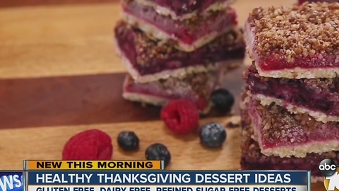 Healthy, Thanksgiving dessert ideas
