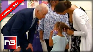 Creepy Joe is Back in FULL Swing - His Question to this Little Girl will Make you CRINGE