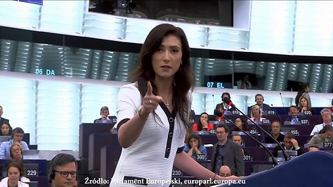 Ewa Zajączkowska crushes Ursula von der Leyen in the European Parliament! Hands off Poland!