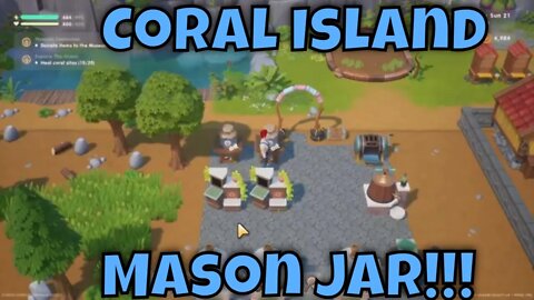 Coral Island Mason Jar Guide