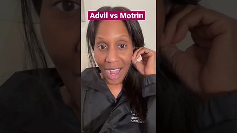 What’s the Difference Between Advil and Motrin? 💊 #shorts