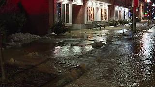 Brecksville Water Main break