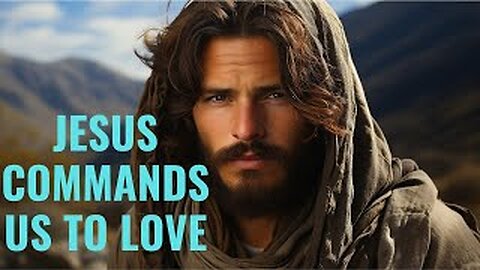 Jesus commands us to love one another. Prayer and motivation.