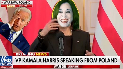 Kamala Harris Embarrasses US on World Stage in Poland